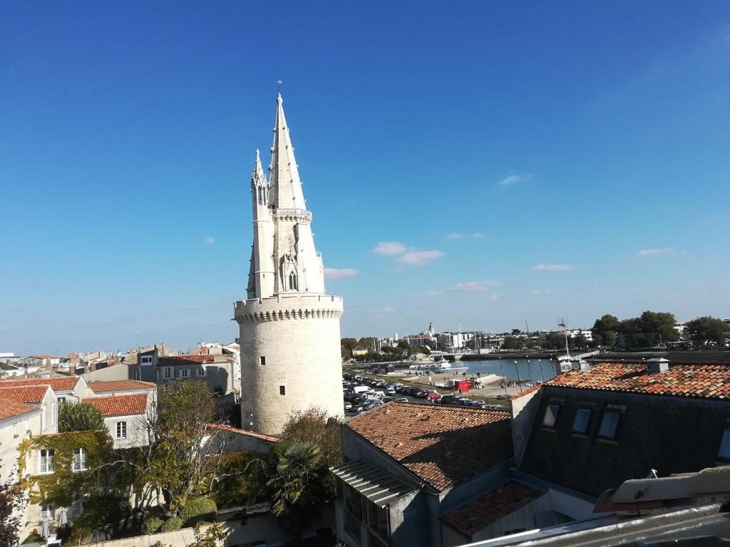 شقة Vue Superbe Sur Tour De La Lanterne T2 Avec Terrasse Remparts 2 لا روشيل المظهر الخارجي الصورة